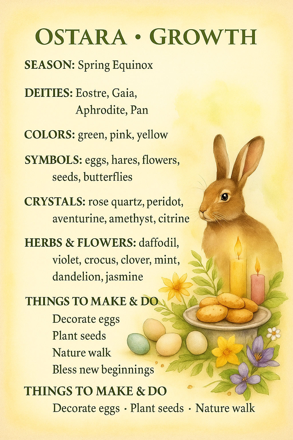 Ostara altar (add image)