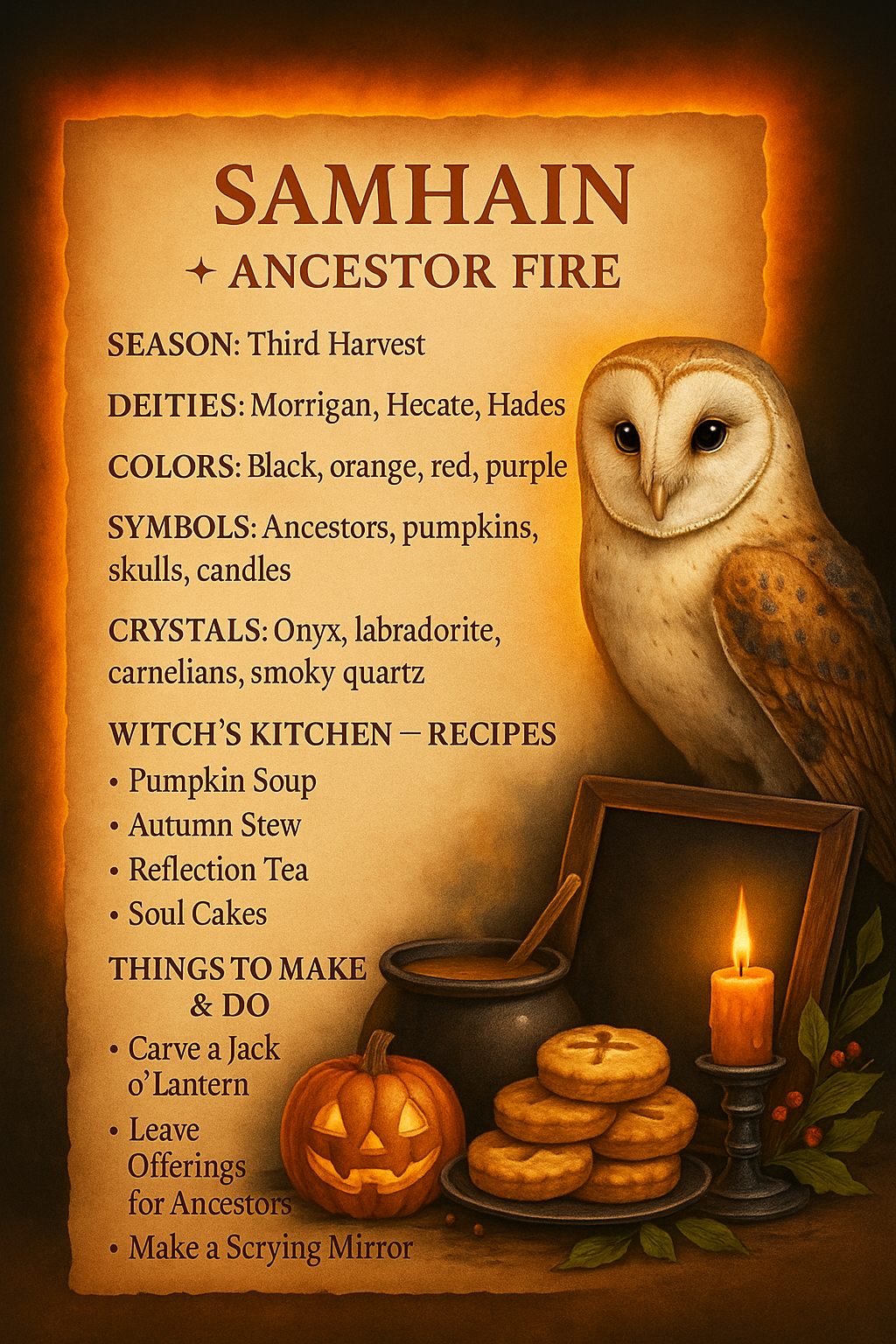 Samhain altar (add image)