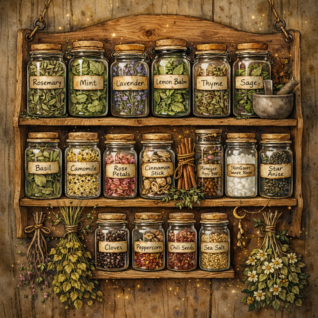 Herb shelf
