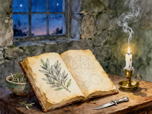 Watercolour illustration of sage